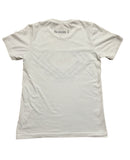 White/ Red/ Black AG Logo TEE