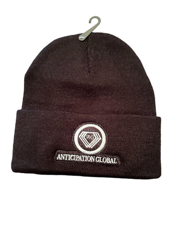 Anticipation Global Black Beanie