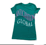 Green/ Pink/White Basic Women TEE
