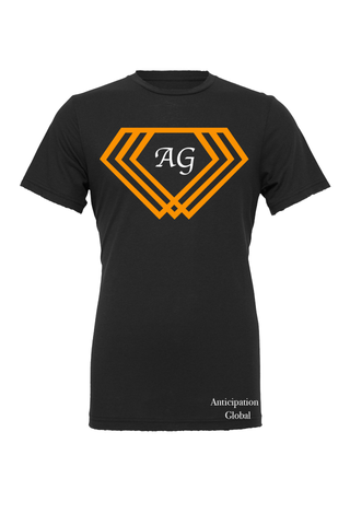 BLACK/WHITE/ORANGE AG LOGO